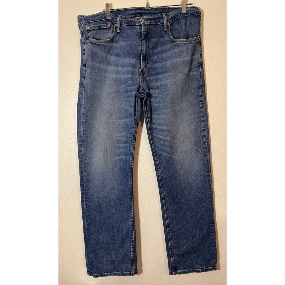 Levi's 559 Men's Relaxed Fit Straight Leg Jeans with Stretch - Size 38x33